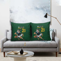 South Africa Rugby Custom Pillow Cover Glory Be To Springboks - Wonder Print Shop