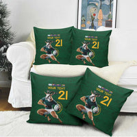 South Africa Rugby Custom Pillow Cover Glory Be To Springboks - Wonder Print Shop