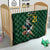 South Africa Rugby Custom Quilt Glory Be To Springboks - Wonder Print Shop