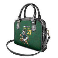 South Africa Rugby Custom Shoulder Handbag Glory Be To Springboks - Wonder Print Shop