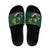 South Africa Rugby Custom Slide Sandals Glory Be To Springboks - Wonder Print Shop