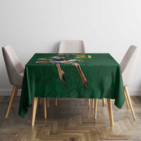 South Africa Rugby Custom Tablecloth Glory Be To Springboks - Wonder Print Shop