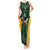 South Africa Rugby Custom Tank Maxi Dress Glory Be To Springboks - Wonder Print Shop