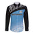 Botswana Cricket Custom Long Sleeve Button Shirt Baggy Blues Zebra Skins Pattern - Wonder Print Shop