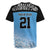 Botswana Cricket Custom Rugby Jersey Baggy Blues Zebra Skins Pattern - Wonder Print Shop
