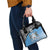 Botswana Cricket Custom Shoulder Handbag Baggy Blues Zebra Skins Pattern - Wonder Print Shop