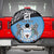 Botswana Cricket Custom Spare Tire Cover Baggy Blues Zebra Skins Pattern - Wonder Print Shop