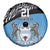 Botswana Cricket Custom Spare Tire Cover Baggy Blues Zebra Skins Pattern - Wonder Print Shop