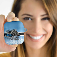 Botswana Independence Day 1966 AirPods Case Tribal Zebra Skins Pattern - Wonder Print Shop