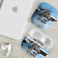 Botswana Independence Day 1966 AirPods Case Tribal Zebra Skins Pattern - Wonder Print Shop