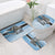 Botswana Independence Day 1966 Bathroom Set Tribal Zebra Skins Pattern - Wonder Print Shop