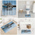 Botswana Independence Day 1966 Bathroom Set Tribal Zebra Skins Pattern - Wonder Print Shop