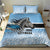 Botswana Independence Day 1966 Bedding Set Tribal Zebra Skins Pattern - Wonder Print Shop