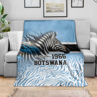 Botswana Independence Day 1966 Blanket Tribal Zebra Skins Pattern - Wonder Print Shop