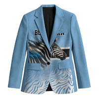 Botswana Independence Day 1966 Blazer Tribal Zebra Skins Pattern - Wonder Print Shop