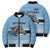 Botswana Independence Day 1966 Bomber Puffer Jacket Tribal Zebra Skins Pattern - Wonder Print Shop