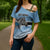Botswana Independence Day 1966 Cross Shoulder Shirt Tribal Zebra Skins Pattern - Wonder Print Shop