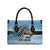 Botswana Independence Day 1966 Leather Bag Tribal Zebra Skins Pattern - Wonder Print Shop