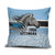 Botswana Independence Day 1966 Pillow Cover Tribal Zebra Skins Pattern - Wonder Print Shop