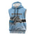 Botswana Independence Day 1966 Sleeveless Hoodie Tribal Zebra Skins Pattern - Wonder Print Shop