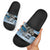 Botswana Independence Day 1966 Slide Sandals Tribal Zebra Skins Pattern - Wonder Print Shop