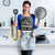 Botswana Personalized Apron Zebra Skins Pattern - Wonder Print Shop