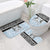 Botswana Personalized Bathroom Set Zebra Skins Pattern - Wonder Print Shop