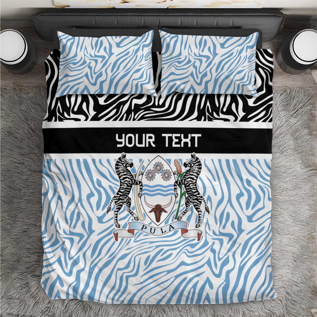 Botswana Personalized Bedding Set Zebra Skins Pattern - Wonder Print Shop