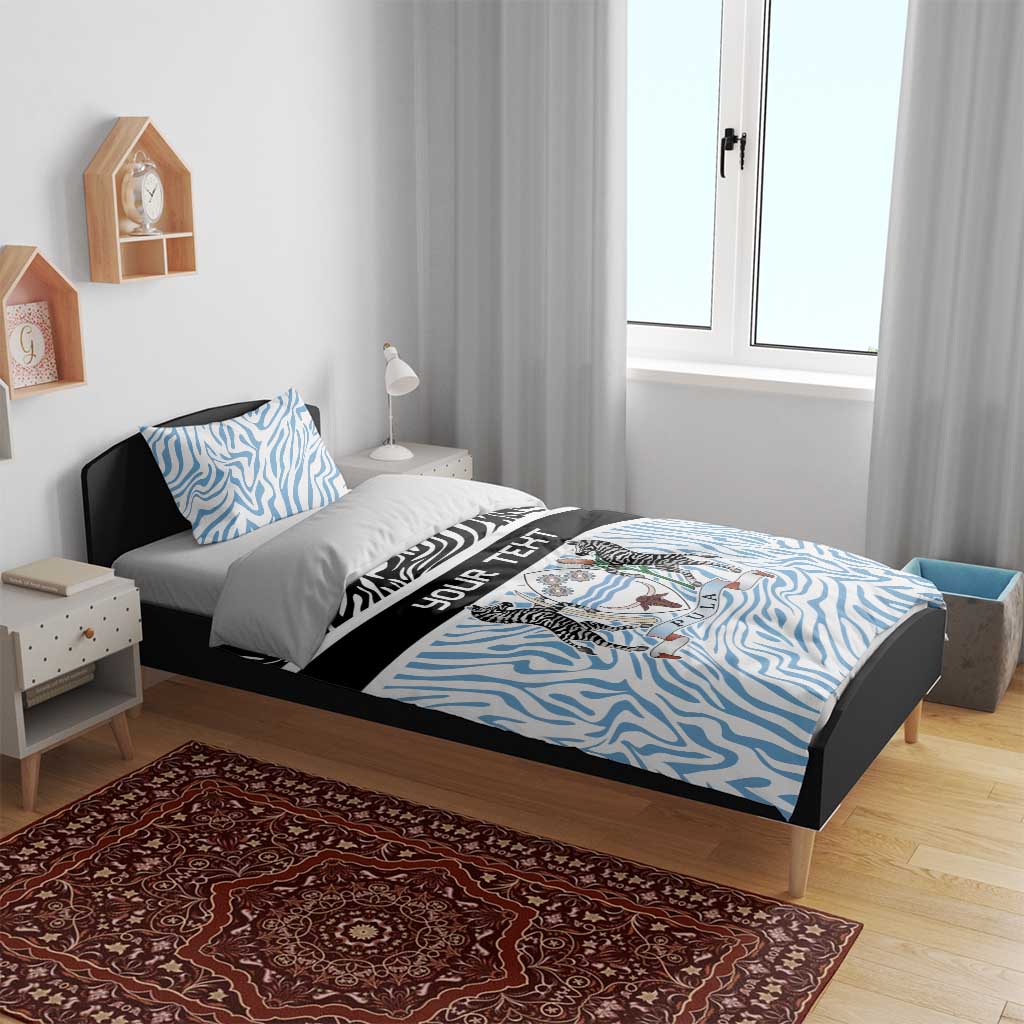 Botswana Personalized Bedding Set Zebra Skins Pattern - Wonder Print Shop