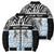 Botswana Personalized Bomber Puffer Jacket Zebra Skins Pattern - Wonder Print Shop