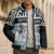 Botswana Personalized Bomber Puffer Jacket Zebra Skins Pattern - Wonder Print Shop