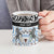 Botswana Personalized Ceramic Mug Zebra Skins Pattern - Wonder Print Shop