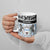 Botswana Personalized Ceramic Mug Zebra Skins Pattern - Wonder Print Shop