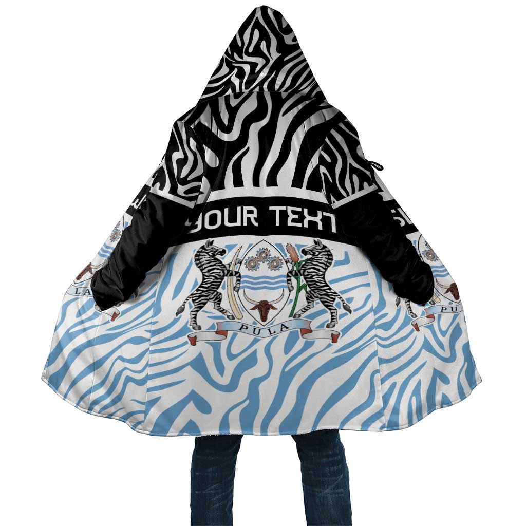 Botswana Personalized Cloak Zebra Skins Pattern - Wonder Print Shop