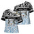 Botswana Personalized Cross Shoulder Shirt Zebra Skins Pattern - Wonder Print Shop
