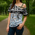 Botswana Personalized Cross Shoulder Shirt Zebra Skins Pattern - Wonder Print Shop