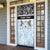 Botswana Personalized Door Cover Zebra Skins Pattern - Wonder Print Shop