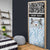 Botswana Personalized Door Cover Zebra Skins Pattern - Wonder Print Shop