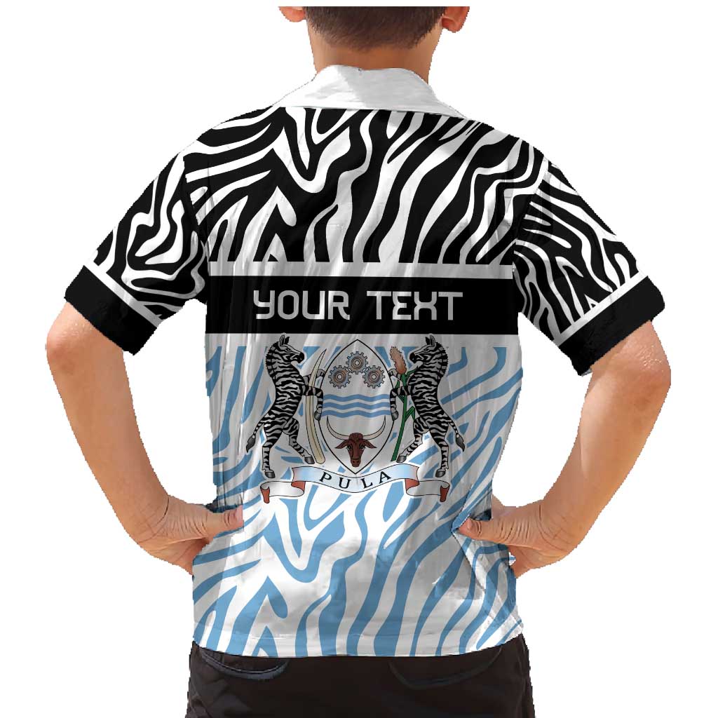 Botswana Personalized Family Matching Mermaid Dress and Hawaiian Shirt Zebra Skins Pattern - Wonder Print Shop