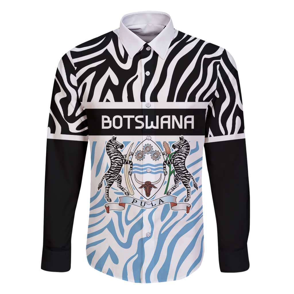 Botswana Personalized Family Matching Off Shoulder Short Dress and Hawaiian Shirt Zebra Skins Pattern - Wonder Print Shop