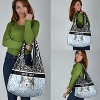 Botswana Personalized Grocery Bag Zebra Skins Pattern - Wonder Print Shop
