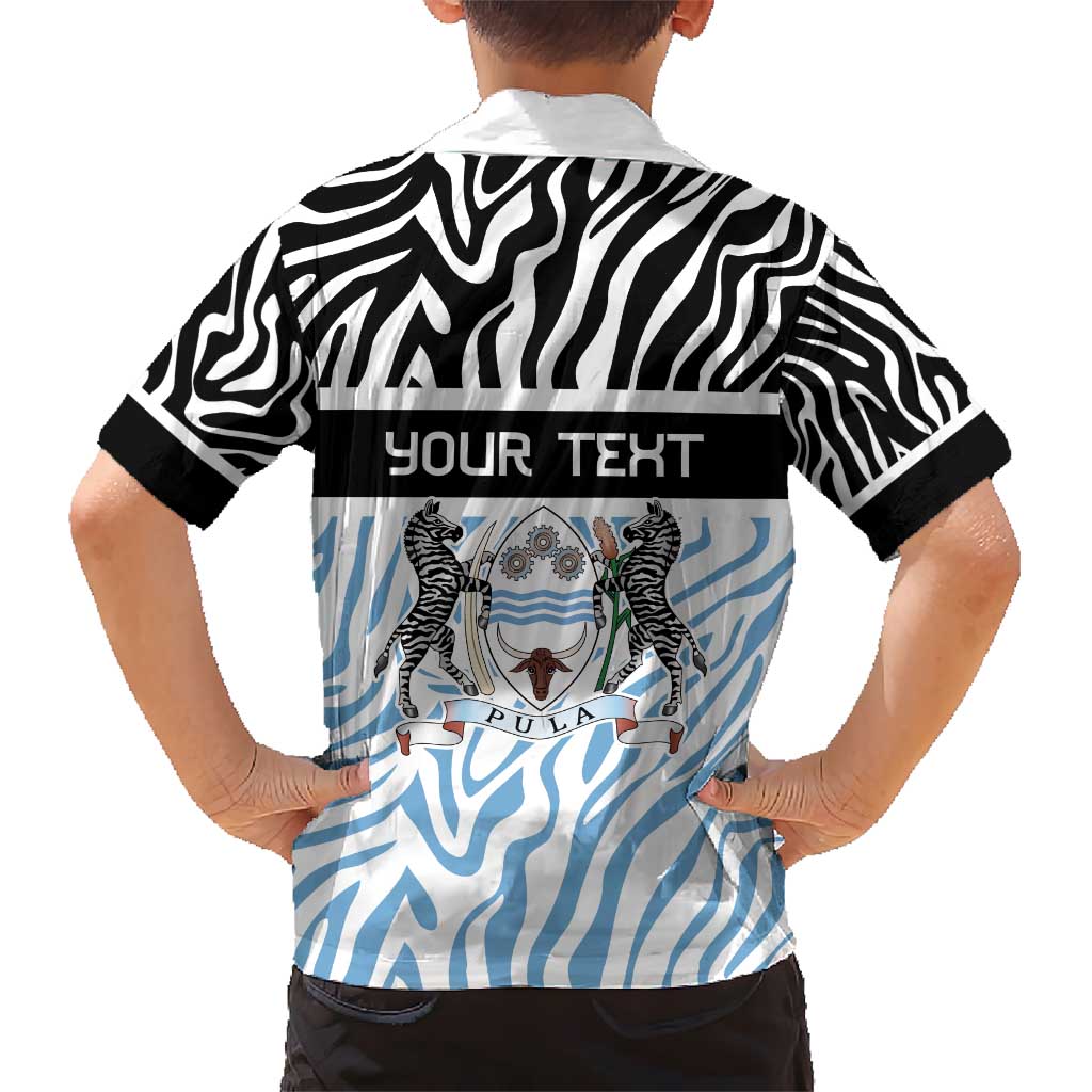 Botswana Personalized Hawaiian Shirt Zebra Skins Pattern - Wonder Print Shop
