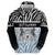 Botswana Personalized Hoodie Zebra Skins Pattern - Wonder Print Shop