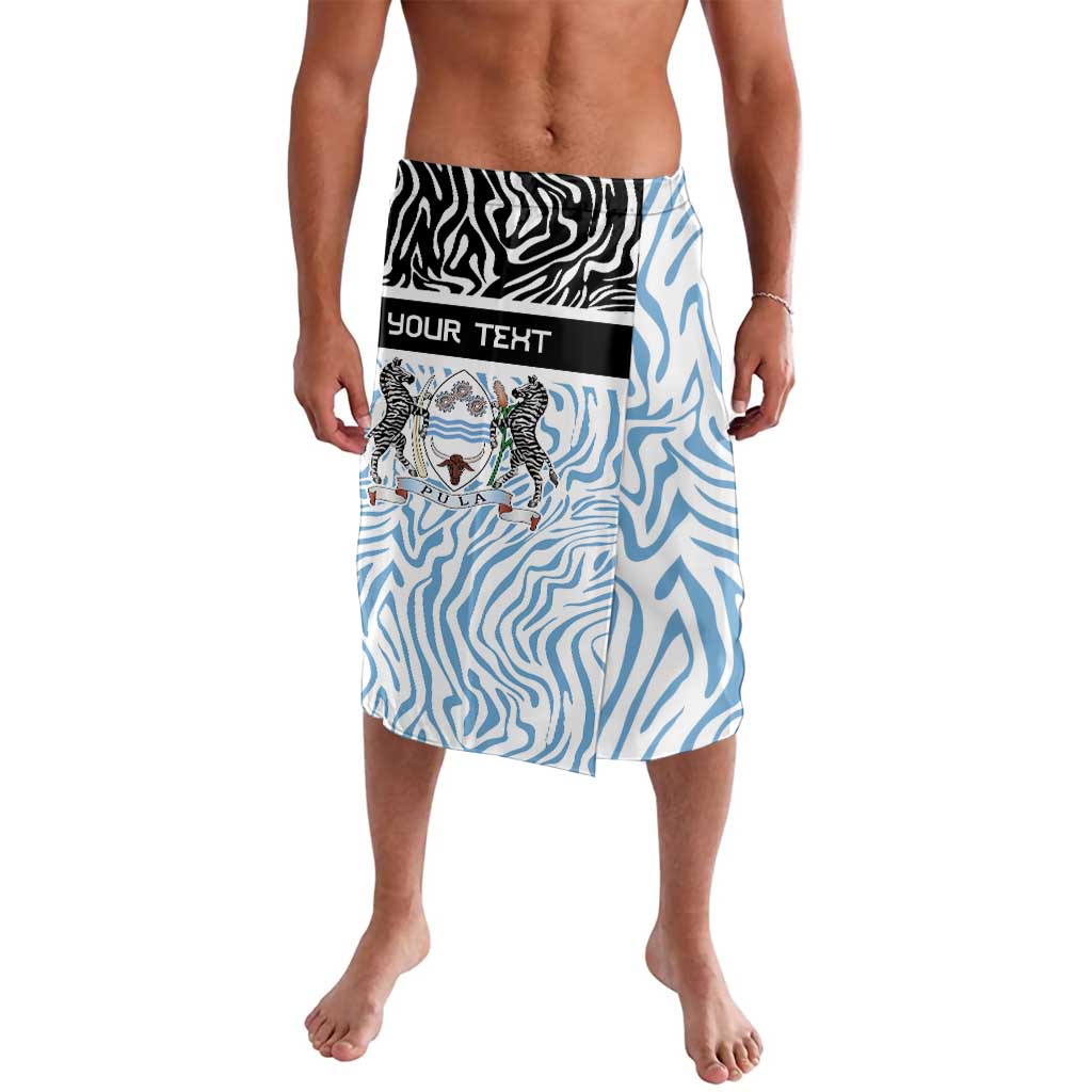 Botswana Personalized Lavalava Zebra Skins Pattern - Wonder Print Shop