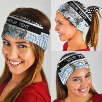 Botswana Personalized Neck Gaiter Zebra Skins Pattern - Wonder Print Shop