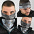 Botswana Personalized Neck Gaiter Zebra Skins Pattern - Wonder Print Shop