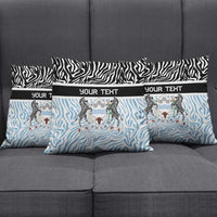 Botswana Personalized Pillow Cover Zebra Skins Pattern - Wonder Print Shop