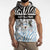 Botswana Personalized Sleeveless Hoodie Zebra Skins Pattern - Wonder Print Shop