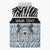 Botswana Personalized Sleeveless Puffer Jacket Zebra Skins Pattern - Wonder Print Shop