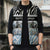 Botswana Personalized Sleeveless Puffer Jacket Zebra Skins Pattern - Wonder Print Shop